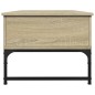 vidaXL Couchtisch Sonoma-Eiche 100x50x40 cm Holzwerkstoff und Metall vidaXL Couchtisch Sonoma-Eiche 100x50x40 cm Holzwerkstoff und Metall