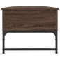 vidaXL Couchtisch Braun Eichen-Optik 100x50x40 cm Holzwerkstoff Metall vidaXL Couchtisch Braun Eichen-Optik 100x50x40 cm Holzwerkstoff Metall