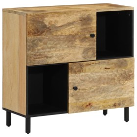 vidaXL Beistellschrank 80x33x75 cm Massivholz Mango