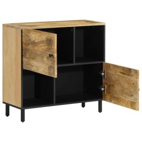 vidaXL Beistellschrank 80x33x75 cm Massivholz Mango