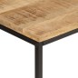 vidaXL Konsolentisch 90x30x75 cm Raues Massivholz Mango und Eisen vidaXL Konsolentisch 90x30x75 cm Raues Massivholz Mango und Eisen