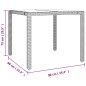 vidaXL 5-tlg. Garten-Essgruppe mit Kissen Schwarz Poly Rattan vidaXL 5-tlg. Garten-Essgruppe mit Kissen Schwarz Poly Rattan