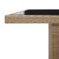 vidaXL 7-tlg. Garten-Essgruppe mit Kissen Beige Poly Rattan vidaXL 7-tlg. Garten-Essgruppe mit Kissen Beige Poly Rattan