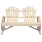 vidaXL Adirondack-Gartenstuhl 2-Sitzer Massivholz Tanne vidaXL Adirondack-Gartenstuhl 2-Sitzer Massivholz Tanne