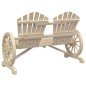 vidaXL Adirondack-Gartenstuhl 2-Sitzer Massivholz Tanne vidaXL Adirondack-Gartenstuhl 2-Sitzer Massivholz Tanne