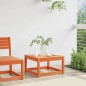 vidaXL Gartenhocker Wachsbraun Massivholz Kiefer vidaXL Gartenhocker Wachsbraun Massivholz Kiefer