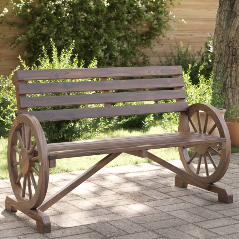 vidaXL Gartenbank 2-Sitzer Massivholz Tanne vidaXL Gartenbank 2-Sitzer Massivholz Tanne