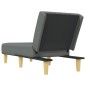 vidaXL Chaiselongue Dunkelgrau Stoff vidaXL Chaiselongue Dunkelgrau Stoff
