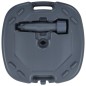 vidaXL Tragbarer Sonnenschirmständer Grau Sand/Wasser vidaXL Tragbarer Sonnenschirmständer Grau Sand/Wasser