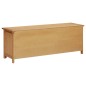 vidaXL Schuhregal 114x37x45 cm Massivholz Eiche vidaXL Schuhregal 114x37x45 cm Massivholz Eiche