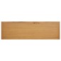 vidaXL Schuhregal 114x37x45 cm Massivholz Eiche vidaXL Schuhregal 114x37x45 cm Massivholz Eiche