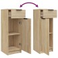 vidaXL 5-tlg. Badmöbel-Set Sonoma-Eiche Holzwerkstoff vidaXL 5-tlg. Badmöbel-Set Sonoma-Eiche Holzwerkstoff