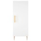 Highboard Weiß 34,5x34x180 cm Holzwerkstoff Highboard Weiß 34,5x34x180 cm Holzwerkstoff