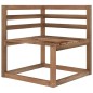 vidaXL 5-tlg. Garten-Lounge-Set mit Weinroten Kissen vidaXL 5-tlg. Garten-Lounge-Set mit Weinroten Kissen