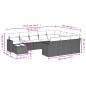 vidaXL 11-tlg. Garten-Sofagarnitur mit Kissen Beige Poly Rattan vidaXL 11-tlg. Garten-Sofagarnitur mit Kissen Beige Poly Rattan