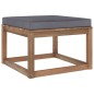3-tlg. Garten-Lounge-Set aus Paletten mit Kissen Kiefernholz 3-tlg. Garten-Lounge-Set aus Paletten mit Kissen Kiefernholz