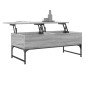vidaXL Couchtisch Grau Sonoma 100x50x40 cm Holzwerkstoff und Metall vidaXL Couchtisch Grau Sonoma 100x50x40 cm Holzwerkstoff und Metall