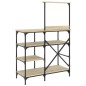 vidaXL Bäckerregal Sonoma-Eiche 90x40x132 cm Holzwerkstoff und Metall vidaXL Bäckerregal Sonoma-Eiche 90x40x132 cm Holzwerkstoff und Metall