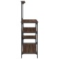 vidaXL Bäckerregal Braun Eichen-Optik 90x40x132cm Holzwerkstoff Metall vidaXL Bäckerregal Braun Eichen-Optik 90x40x132cm Holzwerkstoff Metall