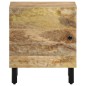 vidaXL Nachttisch 40x33x46 cm Massivholz Mango vidaXL Nachttisch 40x33x46 cm Massivholz Mango