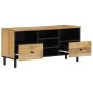 vidaXL TV-Schrank 100x33x46 cm Massivholz Mango vidaXL TV-Schrank 100x33x46 cm Massivholz Mango