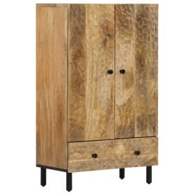 vidaXL Highboard 60x33x100 cm Massivholz Mango