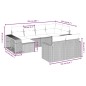 vidaXL 10-tlg. Garten-Sofagarnitur mit Kissen Schwarz Poly Rattan vidaXL 10-tlg. Garten-Sofagarnitur mit Kissen Schwarz Poly Rattan