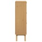 vidaXL Schuhschrank OLDEN Weiß und Braun 55x35x120cm Massivholz Kiefer vidaXL Schuhschrank OLDEN Weiß und Braun 55x35x120cm Massivholz Kiefer