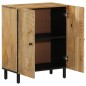 vidaXL Beistellschrank 60x33x75 cm Massivholz Mango vidaXL Beistellschrank 60x33x75 cm Massivholz Mango