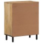 vidaXL Beistellschrank 60x33x75 cm Massivholz Mango vidaXL Beistellschrank 60x33x75 cm Massivholz Mango