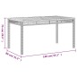 vidaXL 5-tlg. Garten-Essgruppe mit Kissen Beige Poly Rattan vidaXL 5-tlg. Garten-Essgruppe mit Kissen Beige Poly Rattan