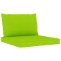 6-tlg. Garten-Lounge-Set mit Kissen in Hellgrün Kiefernholz 6-tlg. Garten-Lounge-Set mit Kissen in Hellgrün Kiefernholz