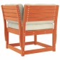 vidaXL Garten-Ecksofa mit Kissen Wachsbraun Massivholz Kiefer vidaXL Garten-Ecksofa mit Kissen Wachsbraun Massivholz Kiefer