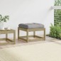 vidaXL Gartenhocker mit Kissen Kiefernholz Imprägniert vidaXL Gartenhocker mit Kissen Kiefernholz Imprägniert