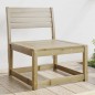vidaXL Gartensofa Kiefernholz Imprägniert vidaXL Gartensofa Kiefernholz Imprägniert