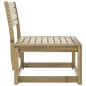 vidaXL Gartensofa Kiefernholz Imprägniert vidaXL Gartensofa Kiefernholz Imprägniert