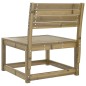 vidaXL Gartensofa Kiefernholz Imprägniert vidaXL Gartensofa Kiefernholz Imprägniert