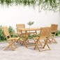 vidaXL Gartenstühle 4 Stk. Klappbar 57,5x54,5x90 cm Massivholz Akazie vidaXL Gartenstühle 4 Stk. Klappbar 57,5x54,5x90 cm Massivholz Akazie