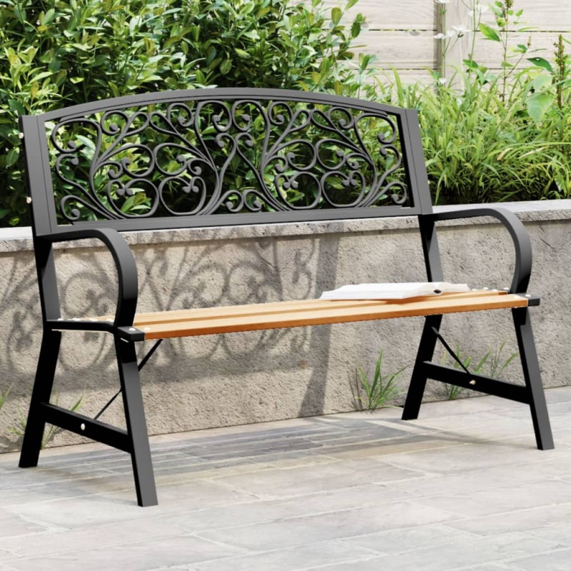 vidaXL Gartenbank 120 cm Holz vidaXL Gartenbank 120 cm Holz