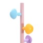 vidaXL Garderobenständer Rosa 172 cm Pulverbeschichtetes Eisen vidaXL Garderobenständer Rosa 172 cm Pulverbeschichtetes Eisen