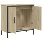 vidaXL Waschbeckenunterschrank Sonoma-Eiche 60x30x60 cm Holzwerkstoff vidaXL Waschbeckenunterschrank Sonoma-Eiche 60x30x60 cm Holzwerkstoff