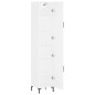 vidaXL Highboard Weiß 34,5x34x180 cm Holzwerkstoff vidaXL Highboard Weiß 34,5x34x180 cm Holzwerkstoff
