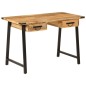 vidaXL Schreibtisch mit Schubladen 105x55x70 cm Massivholz Mango Eisen vidaXL Schreibtisch mit Schubladen 105x55x70 cm Massivholz Mango Eisen