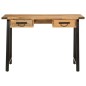 vidaXL Schreibtisch mit Schubladen 105x55x70 cm Massivholz Mango Eisen vidaXL Schreibtisch mit Schubladen 105x55x70 cm Massivholz Mango Eisen
