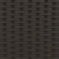 vidaXL Gartensofa 2-Sitzer mit Dach und Hockern Schwarz Poly Rattan vidaXL Gartensofa 2-Sitzer mit Dach und Hockern Schwarz Poly Rattan