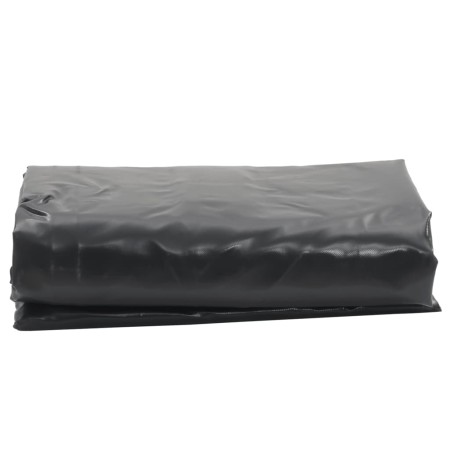 vidaXL Abdeckplane Schwarz 1,5x2 m 600 g/m²