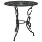 vidaXL 3-tlg. Bistro-Set Aluminiumguss Schwarz vidaXL 3-tlg. Bistro-Set Aluminiumguss Schwarz