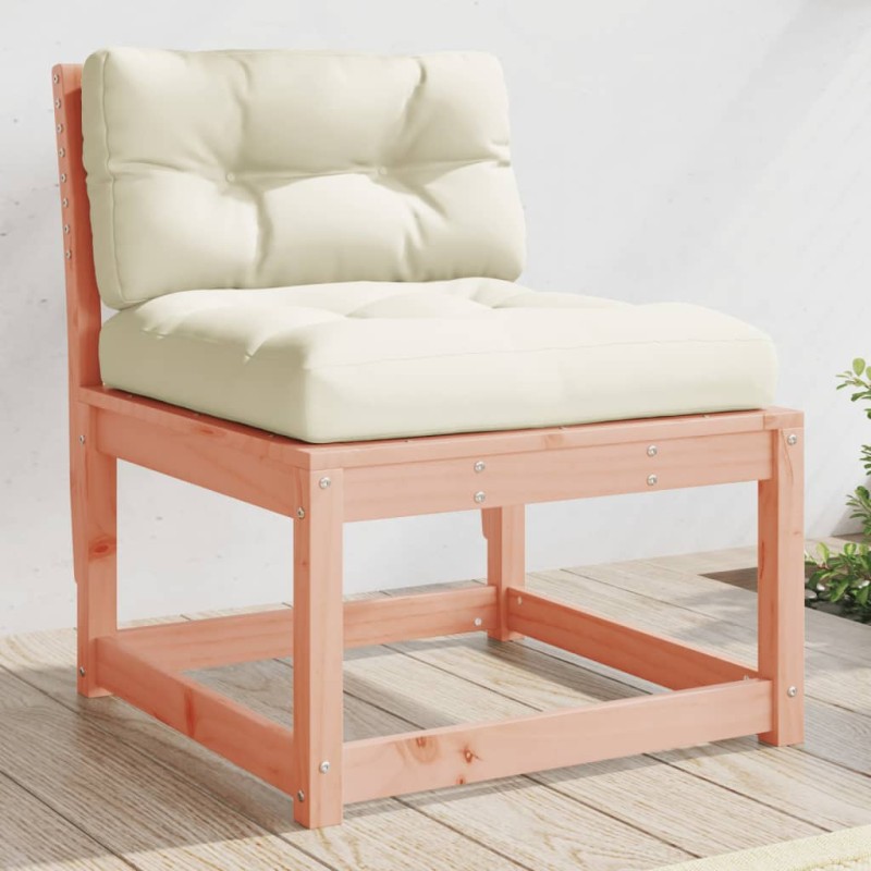 vidaXL Gartensofa mit Kissen Massivholz Douglasie vidaXL Gartensofa mit Kissen Massivholz Douglasie