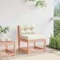 vidaXL Gartensofa mit Kissen Massivholz Douglasie vidaXL Gartensofa mit Kissen Massivholz Douglasie