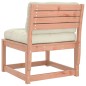 vidaXL Gartensofa mit Kissen Massivholz Douglasie vidaXL Gartensofa mit Kissen Massivholz Douglasie